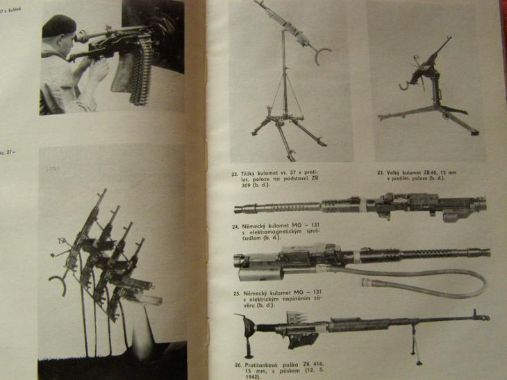 ZBROJOVKA BRNO zbraně 1939-45 kulomet puška ZB ZK MG +/ WH WAFFEN Flak